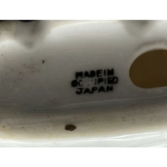 Marayama Hand Painted Porcelain Colonial Couple lot of 2 Made in Occupied Japan - Picture 11 of 15